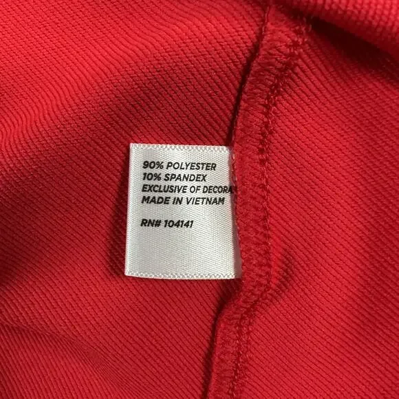 NWT Walter Hagen Women's 1/4 Zip Performance 2025 Ryder Cup PGA Size Large Red - Picture 9 of 10